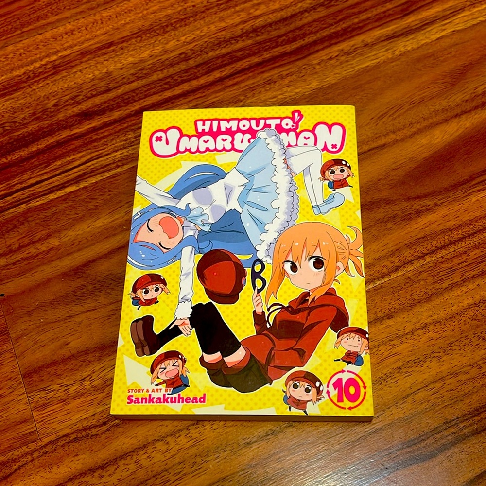 Himouto Umaru-Chan manga book. Volume 10. Story and art by Sankakuhead